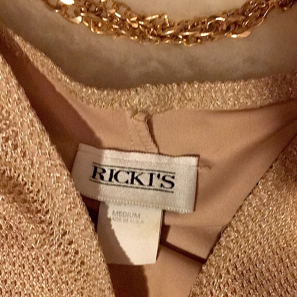 ✨Ricki’s - Vintage✨ Gorgeous Cream Flapper dress - Picture 9 of 11